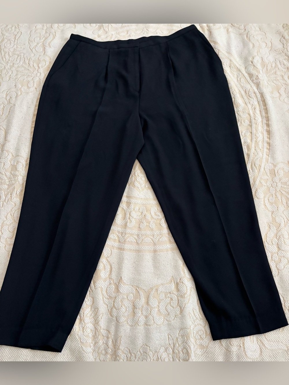 Apostrophe Black Womens Dress Pants